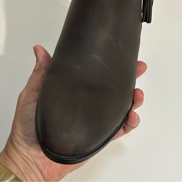 Clarks Ultimate Comfort Collection Brown Leather Ankle Boots - 8.5M - Picture 14 of 16